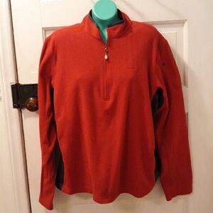 Lands End medium fleece pull over